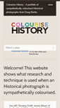 Mobile Screenshot of colourisehistory.com